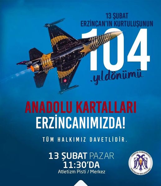 Anadolu Kartalları Erzincanımızda!
