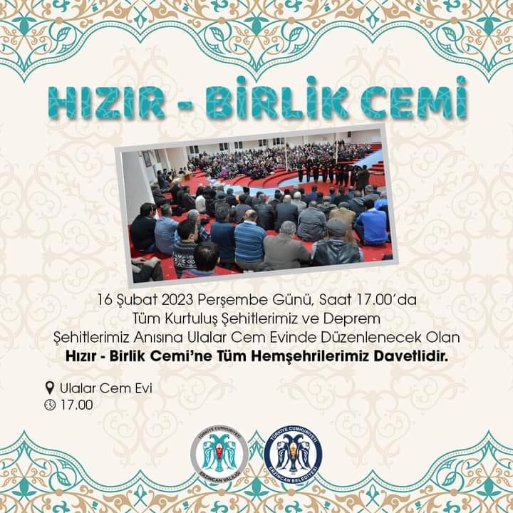 HIZIR BİRLİK CEMİ