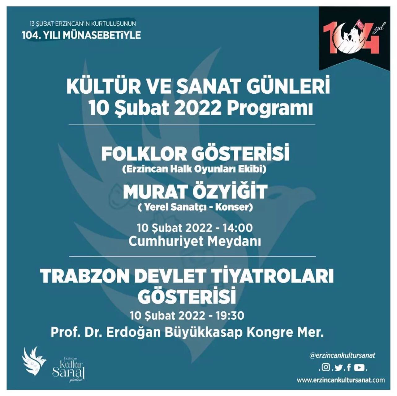 KÜLTÜR VE SANAT GÜNLERİ
