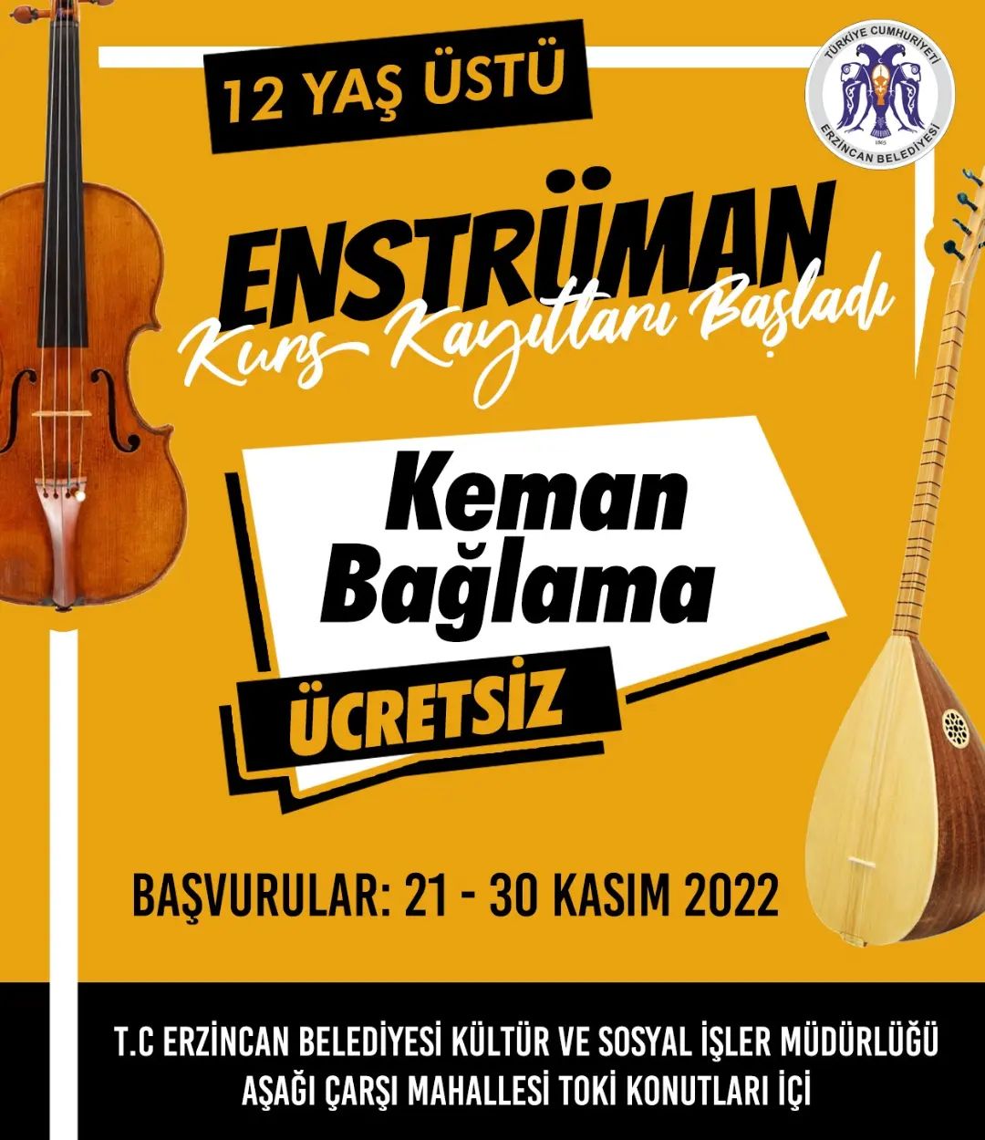 KEMAN BAĞLAMA KURSLARI