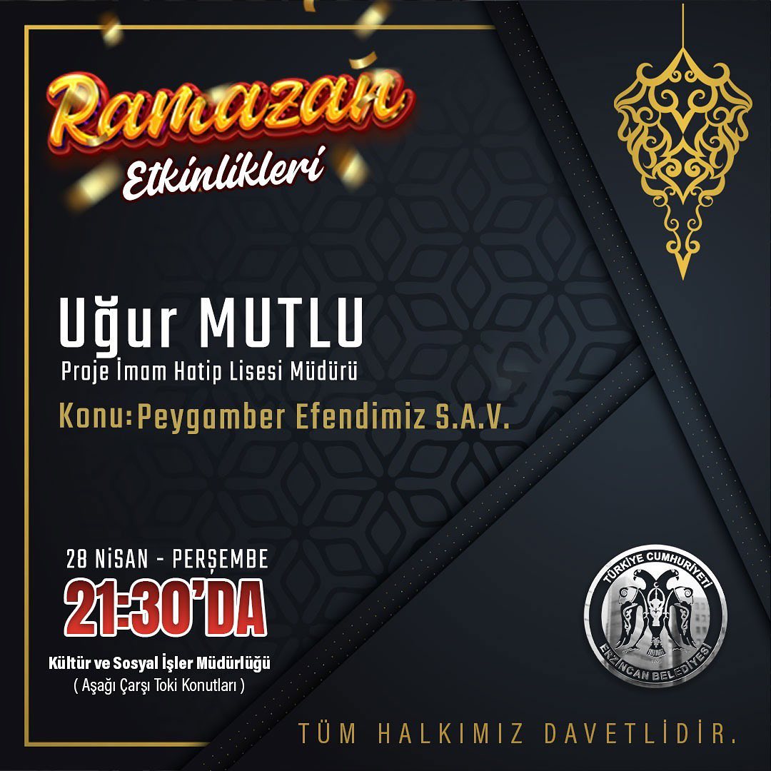 RAMAZAN ETKİNLİKLERİ
