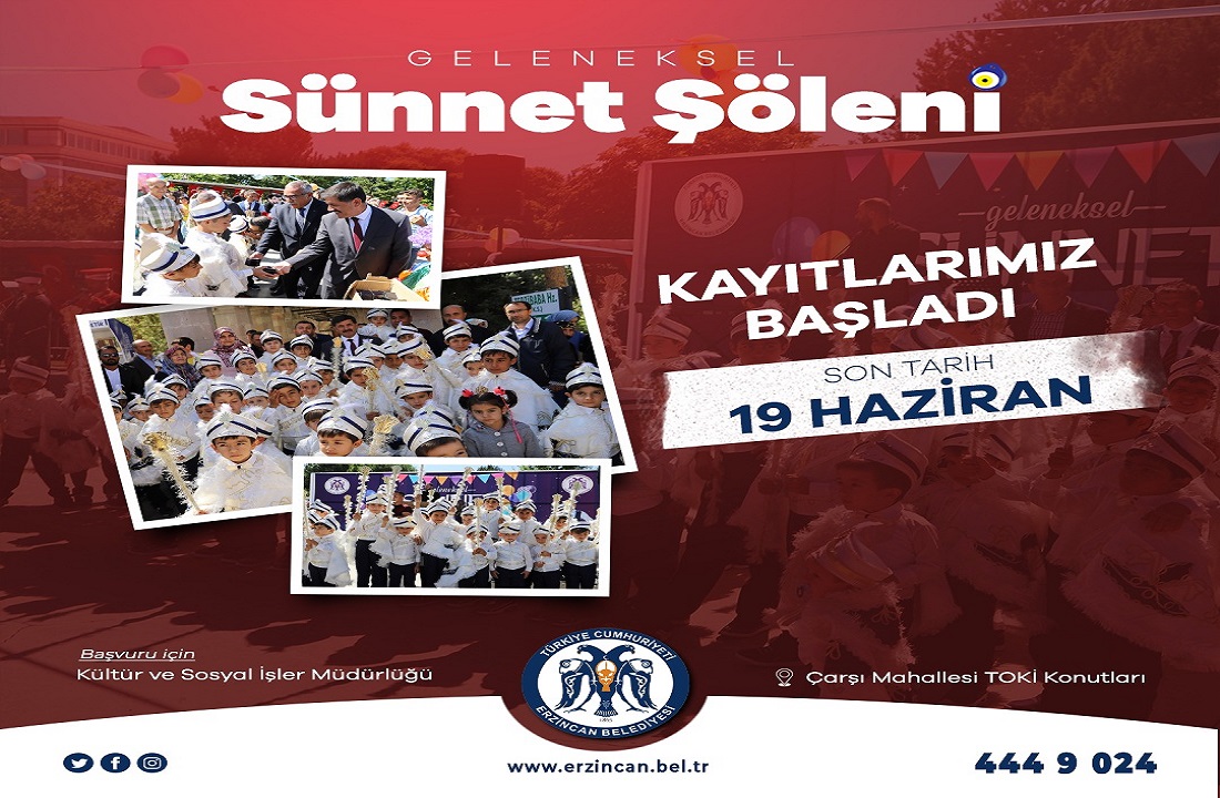 Geleneksel Sünnet Şöleni Başvuruları
