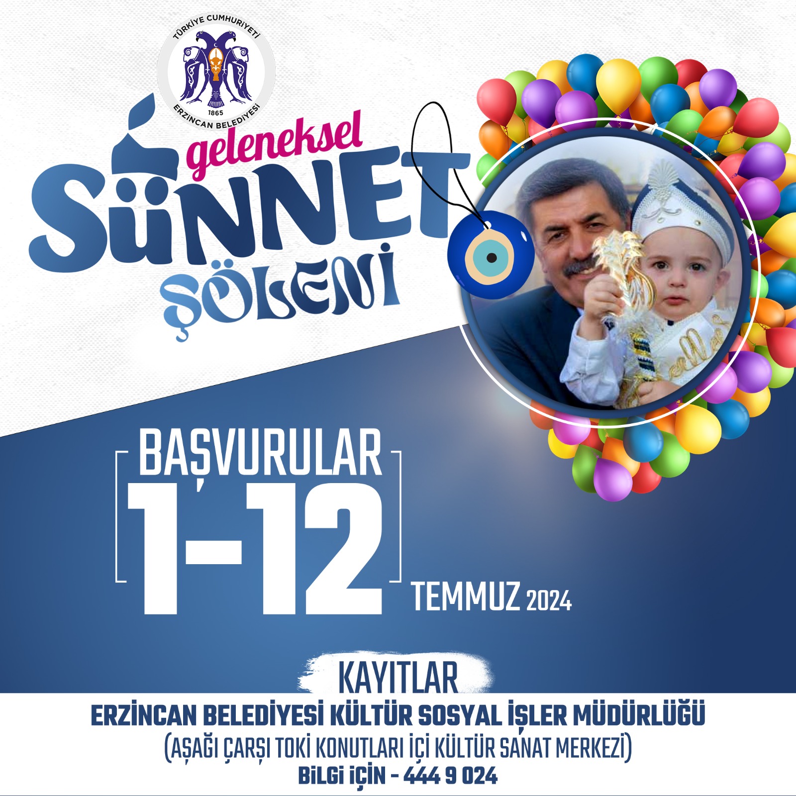 Geleneksel Toplu Sünnet Şöleni için kayıtlar başladı.