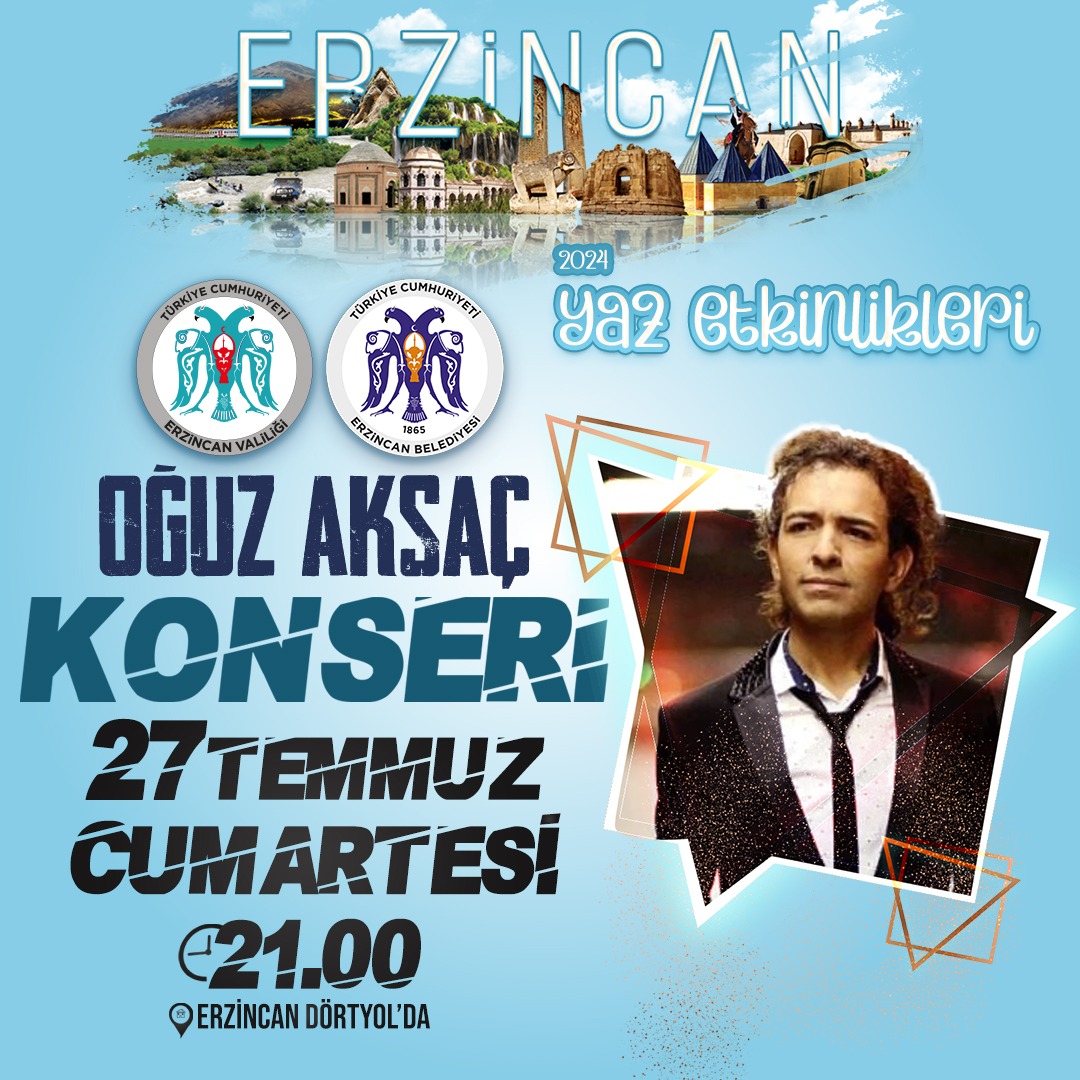 Erzincan Yaz Etkinlikleri Konseri