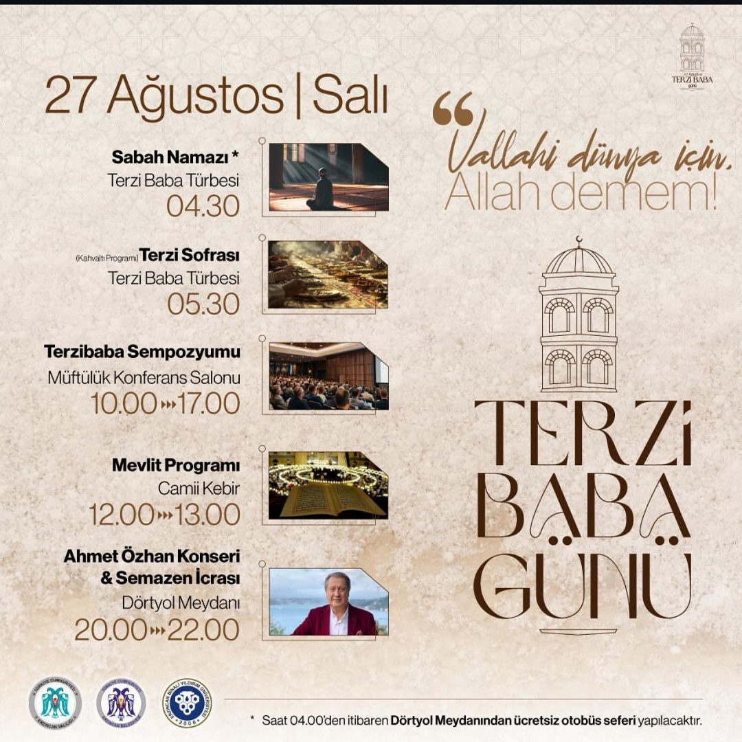 Terzi Baba Günü, programları