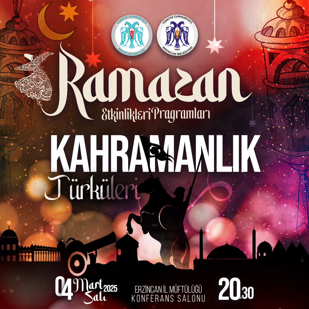 Ramazan Etkinlikleri Programı
