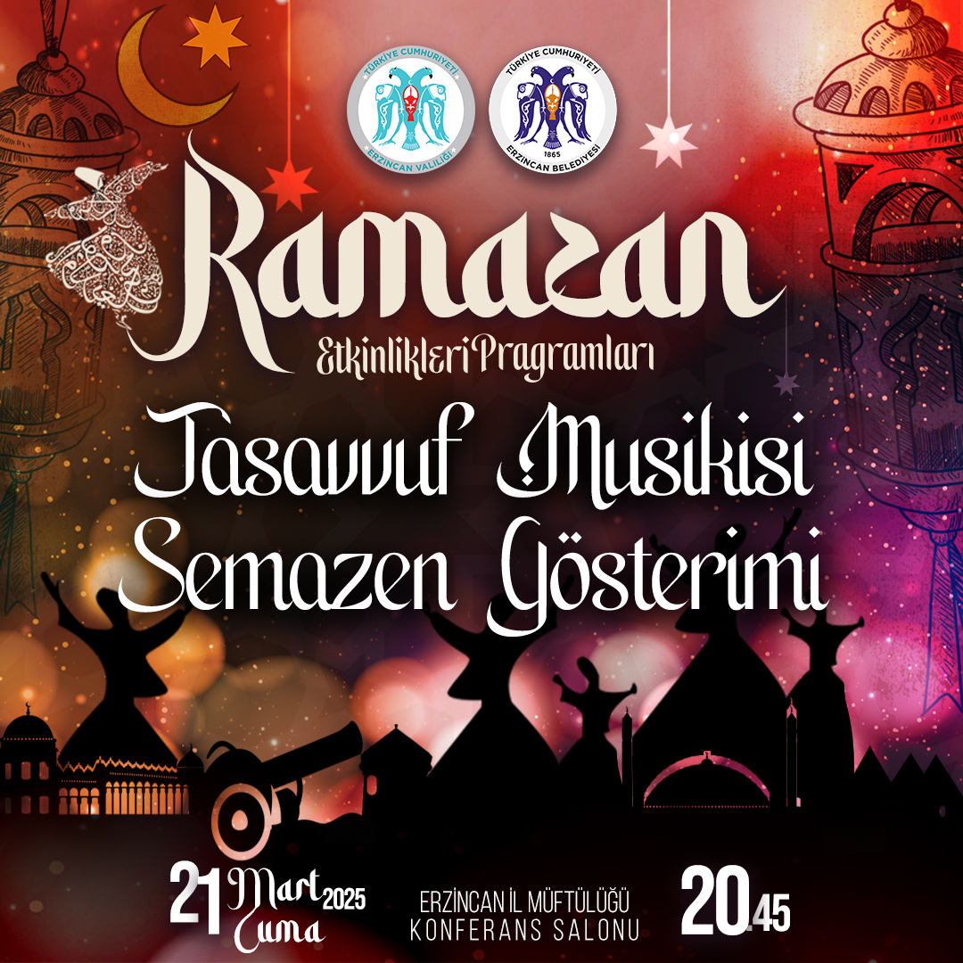 Ramazan Etkinlikleri Programı