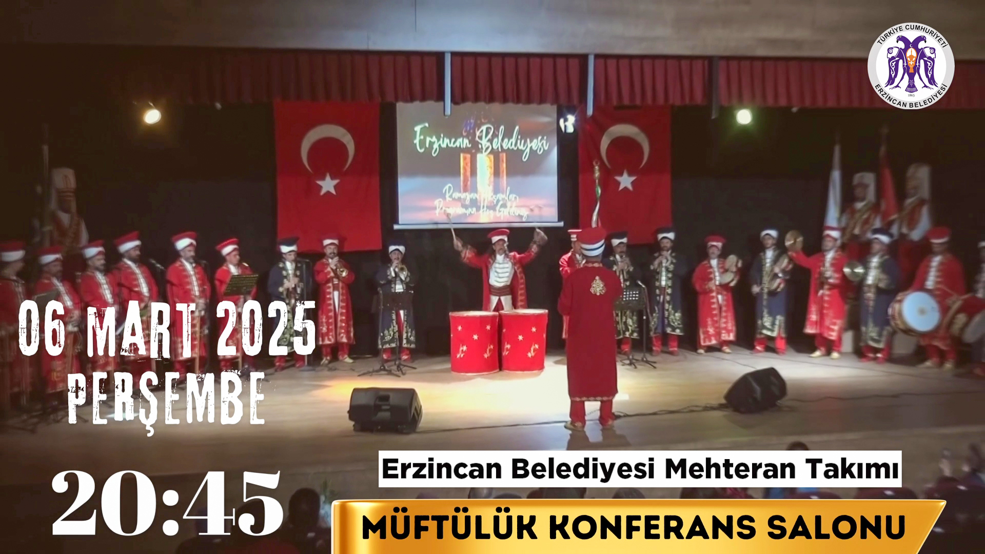 Ramazan Etkinlikleri Programı Mehteran Takımı  Konseri