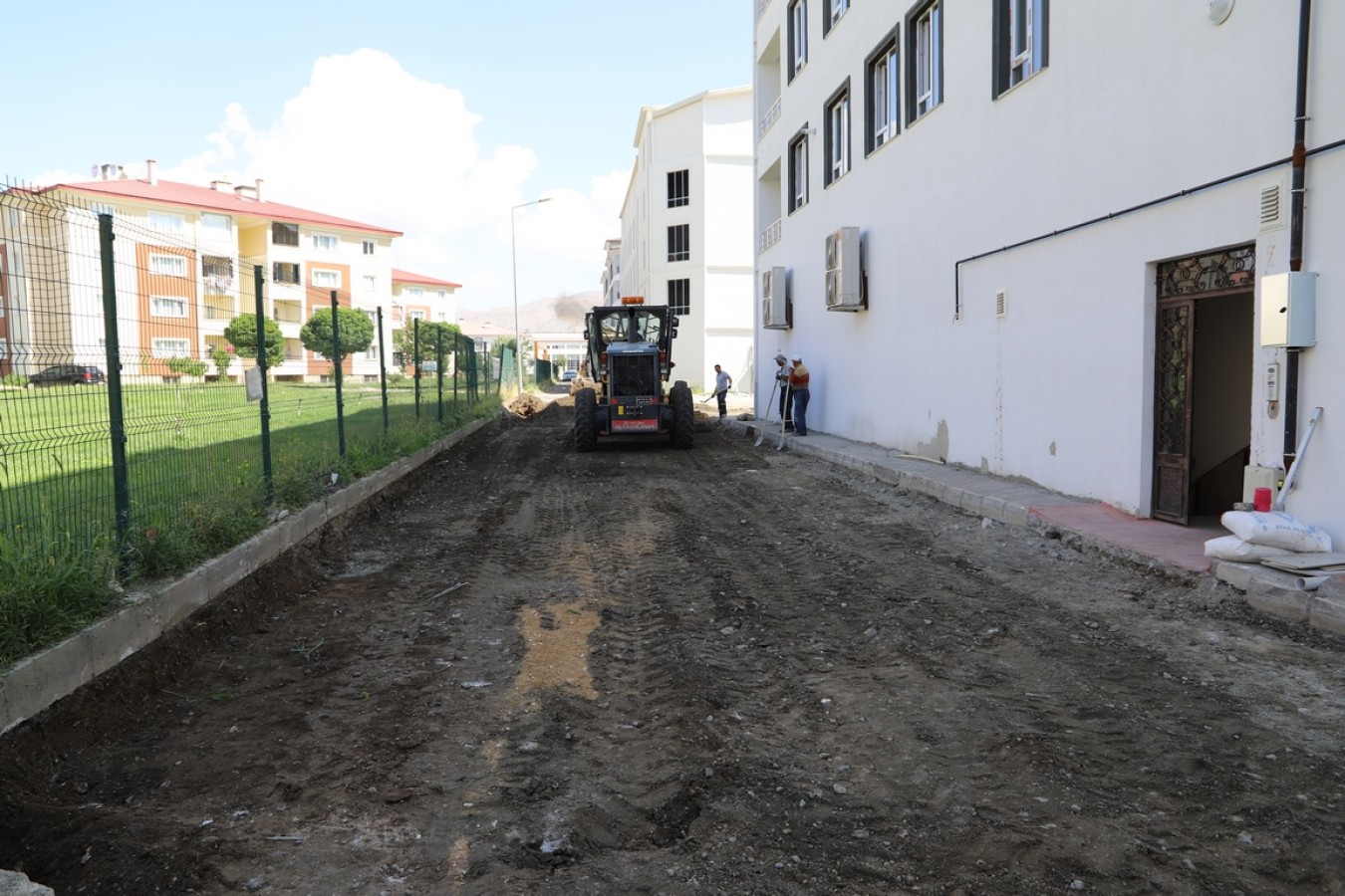 1103 Sokakta Yol Düzenleme Çalışmaları Başladı