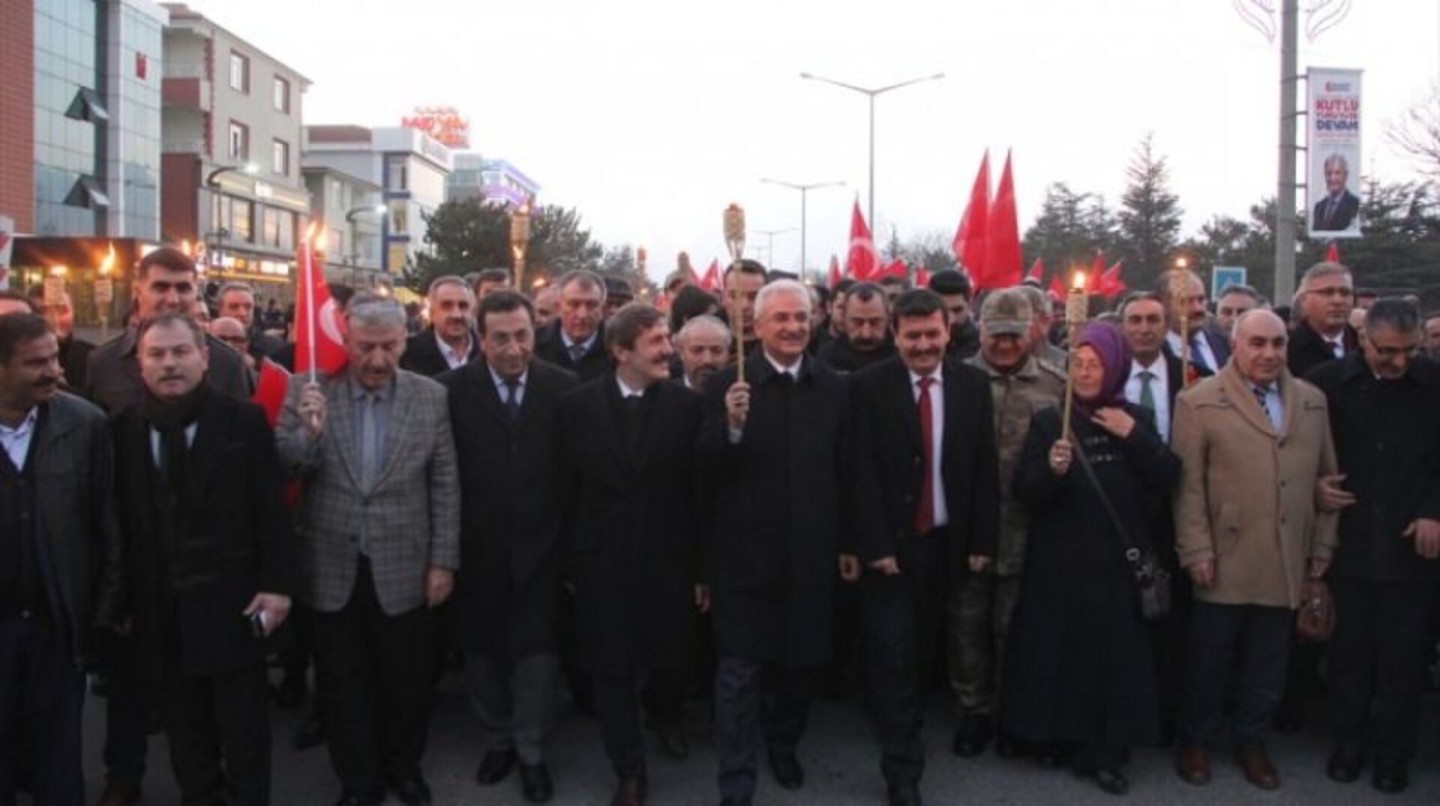 13 Şubat Etkinlikleri Zafer Yürüşü ile Devam Etti