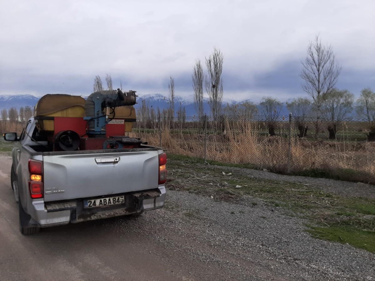 Larva ilaçlama çalışmaları başladı
