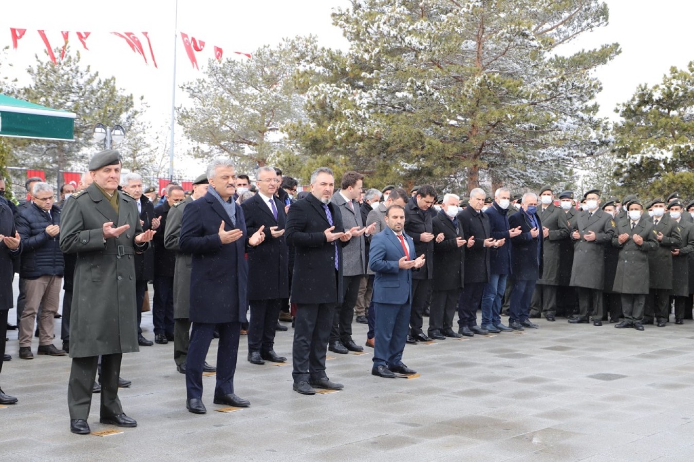 18 Mart Çanakkale Zaferi ve Şehitleri Anma Günü’nün 107. yıl dönümünde anma töreni düzenlendi