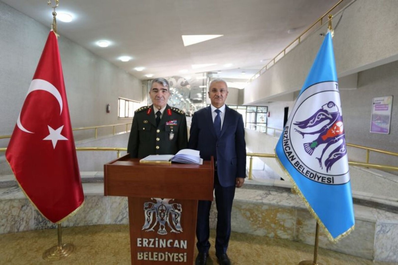 3. ORDU KOMUTANI ORG. SAVAŞ’DAN BAŞKAN BAŞSOY’A İADEYİ ZİYARET