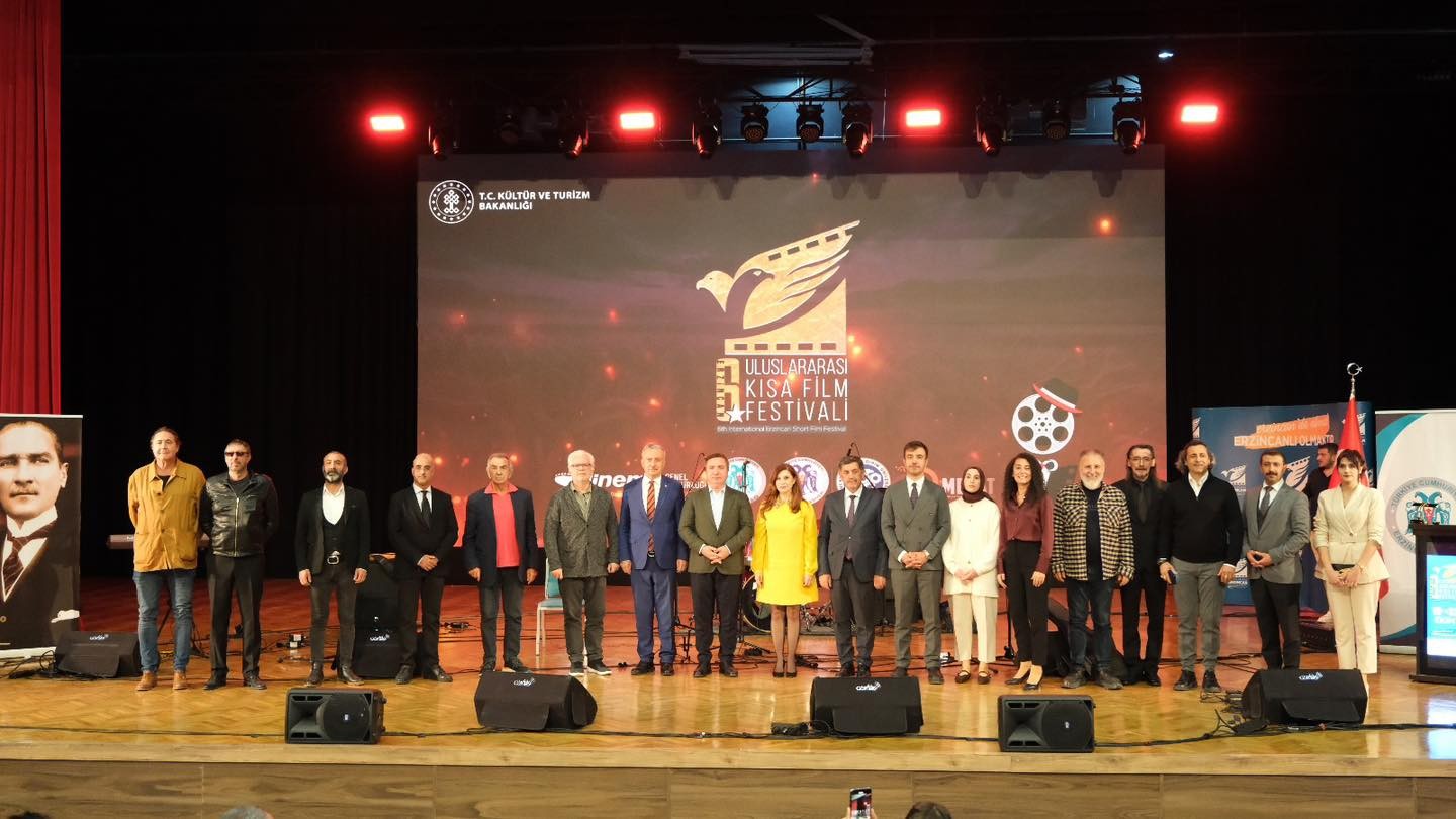 6. Uluslararası Erzincan Kısa Film Festivali’nin Ödül Töreni ve Kapanış Gecesi düzenlendi.