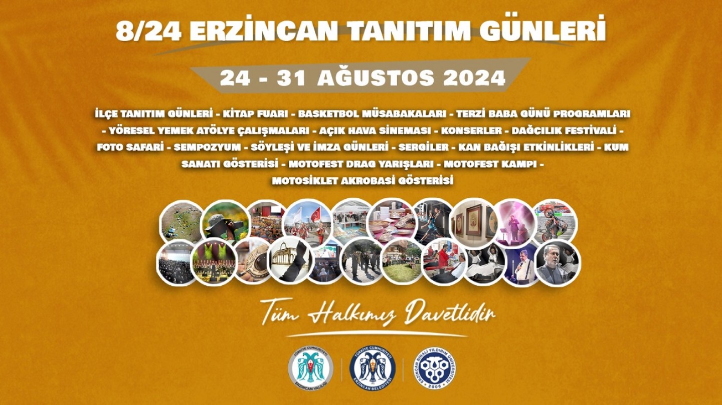 8/24 Erzincan Tanıtım Günleri