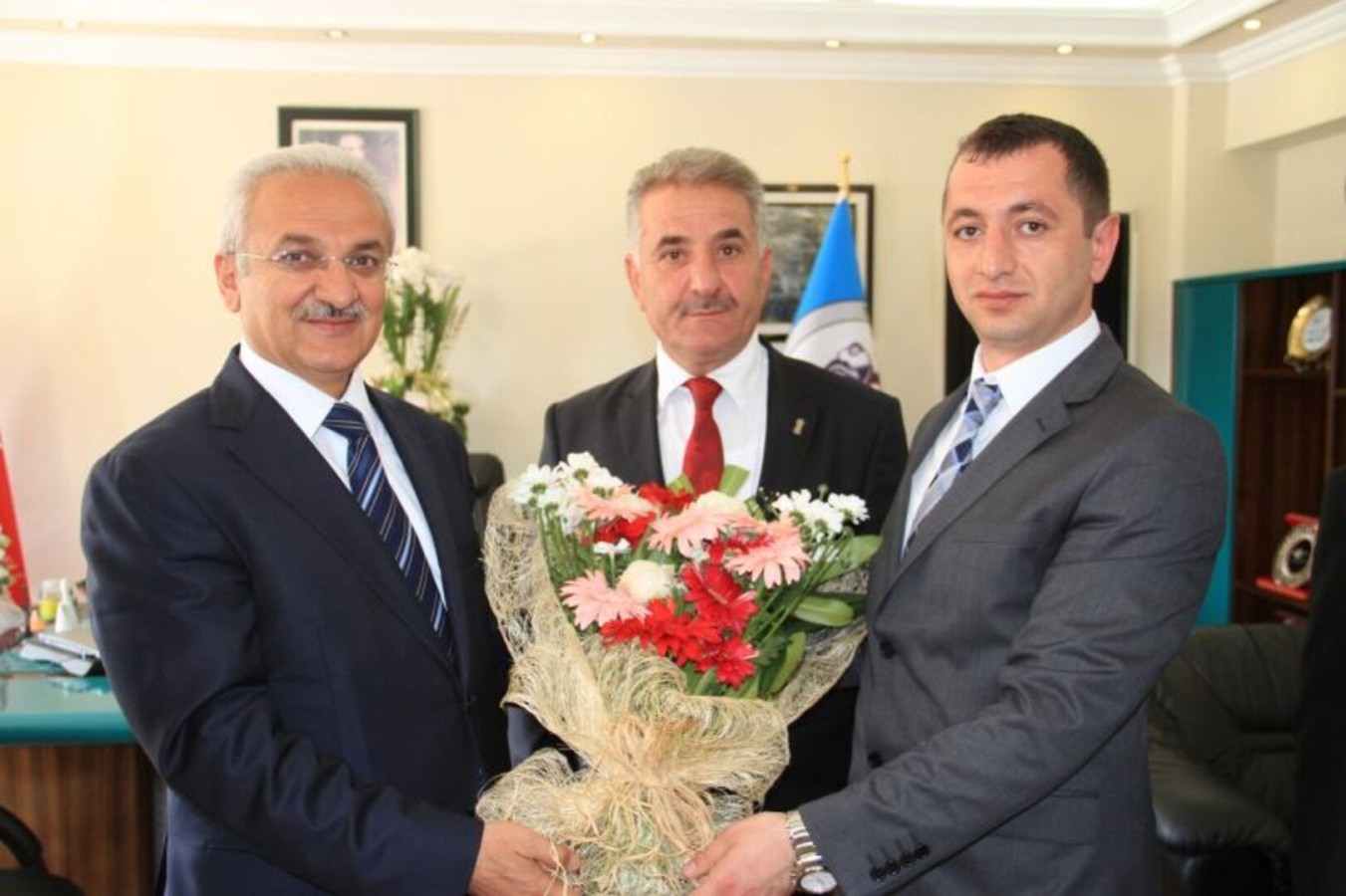 Ahilerden Başkan Başsoy’a ziyaret