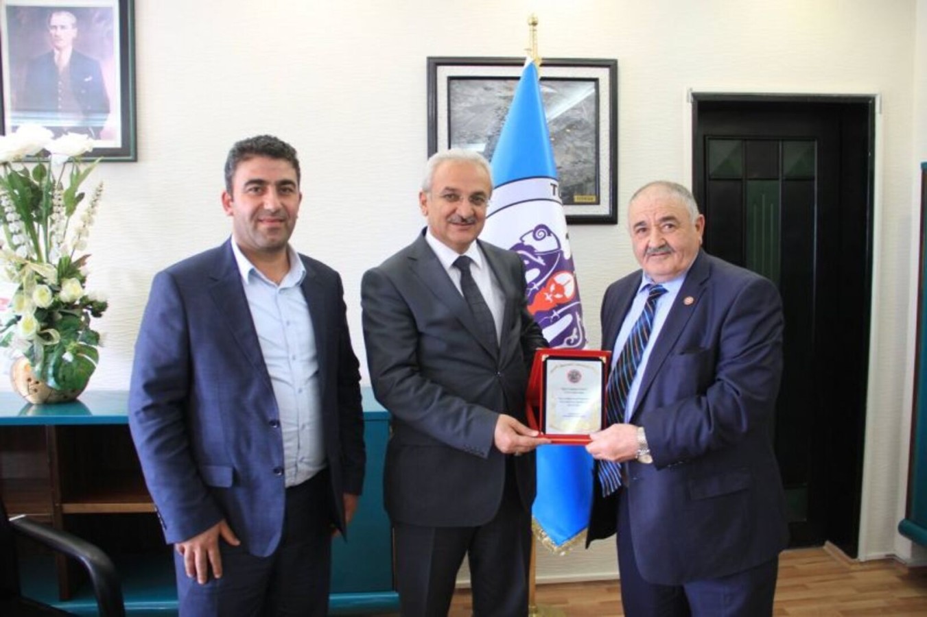 Ankara Erzincanlılar Derneğinden Başkan Başsoya Ziyaret