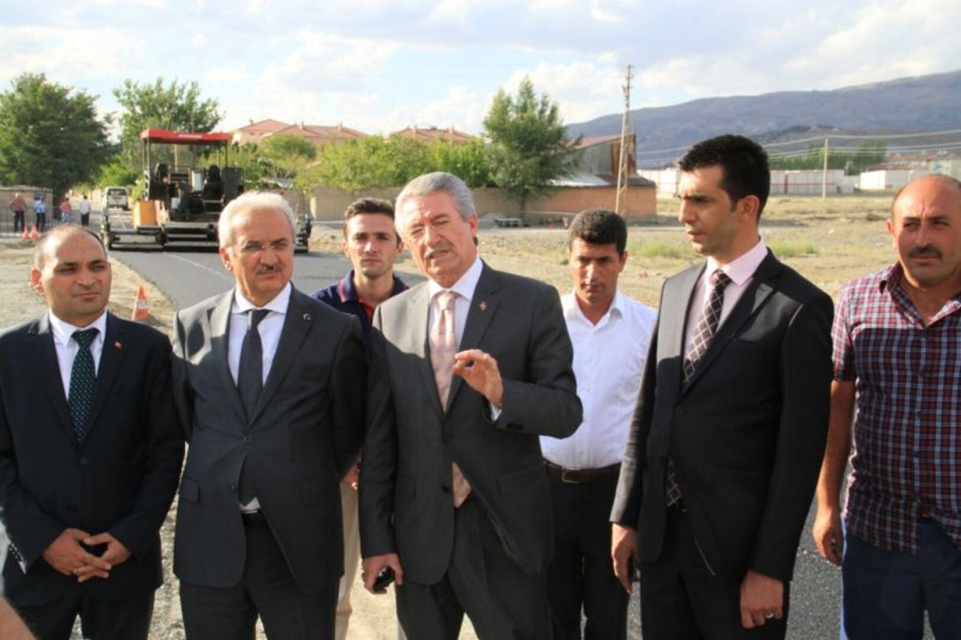 Asfalt Çalışmalarını Yerinde İncelediler