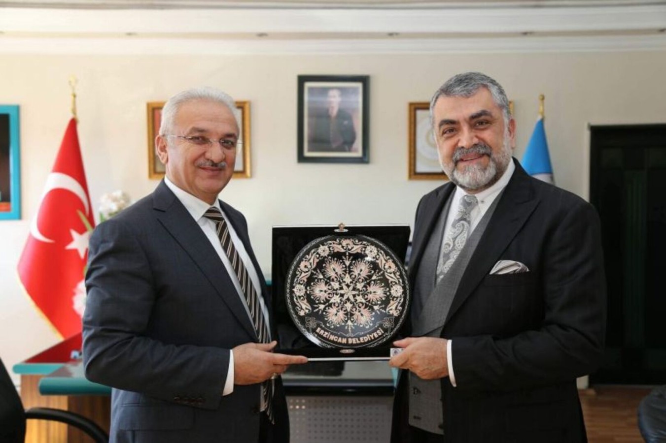 Assistt Genel Müdürü Cemil Yıdırım’dan Belediye Başkanımıza Ziyaret