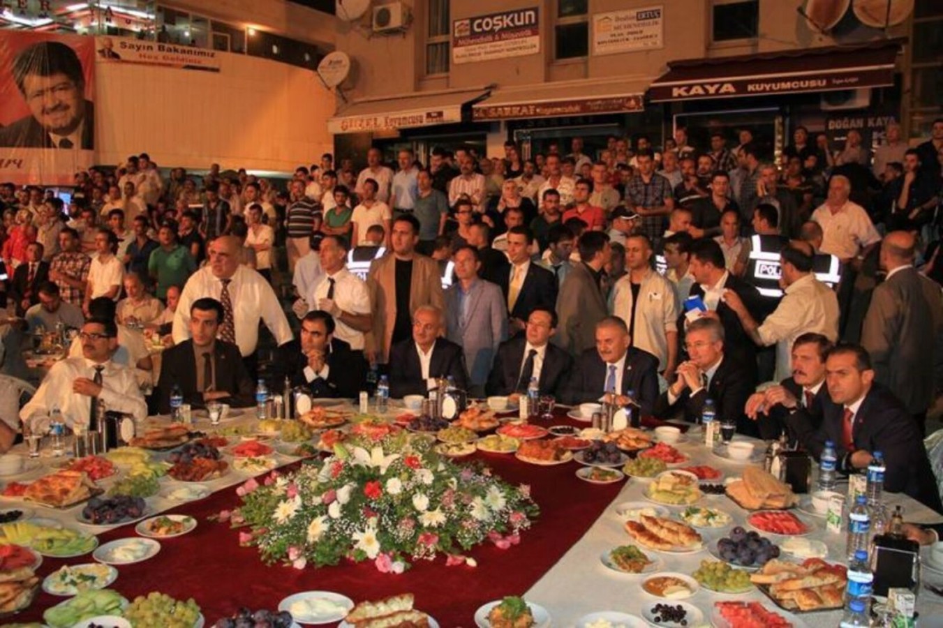 BAKAN YILDIRIM SON SAHURDA ERZİNCANDAYDI