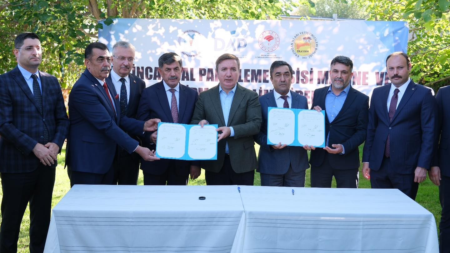 Bal Paketleme Tesisi makine ve ekipman teslim töreni ve 11 yeni ürünün coğrafi işaret tescil başvuru işlemleri.