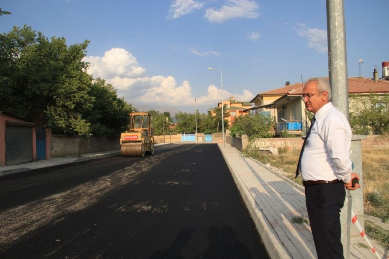Başakan Başsoy Çalışmaları Yerinde İnceledi