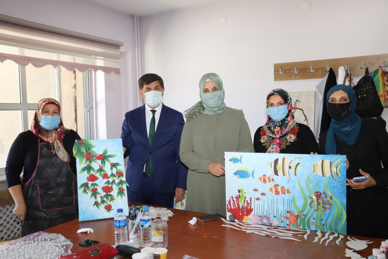 Başkan Aksun ERMEK'i Ziyaret Etti