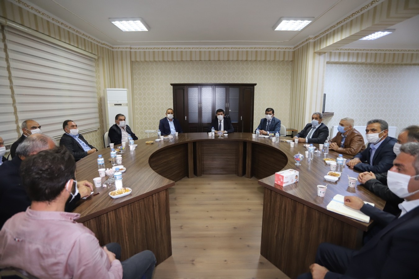 Başkan Aksun'dan Muhtarlara Ziyaret