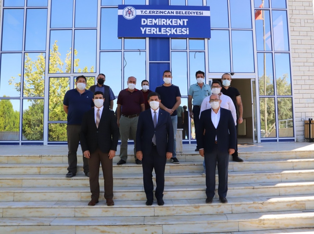 Başkan Aksun'dan Personel Ziyareti