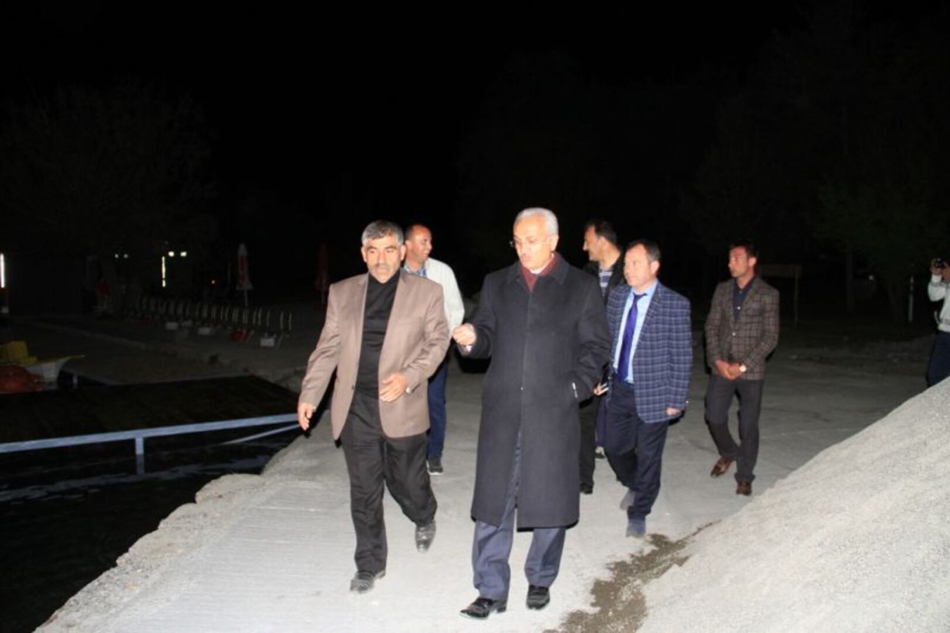 Başkan Başsoy Ekşisu mesire alanında yürütülen çalışmaları yerinde inceledi