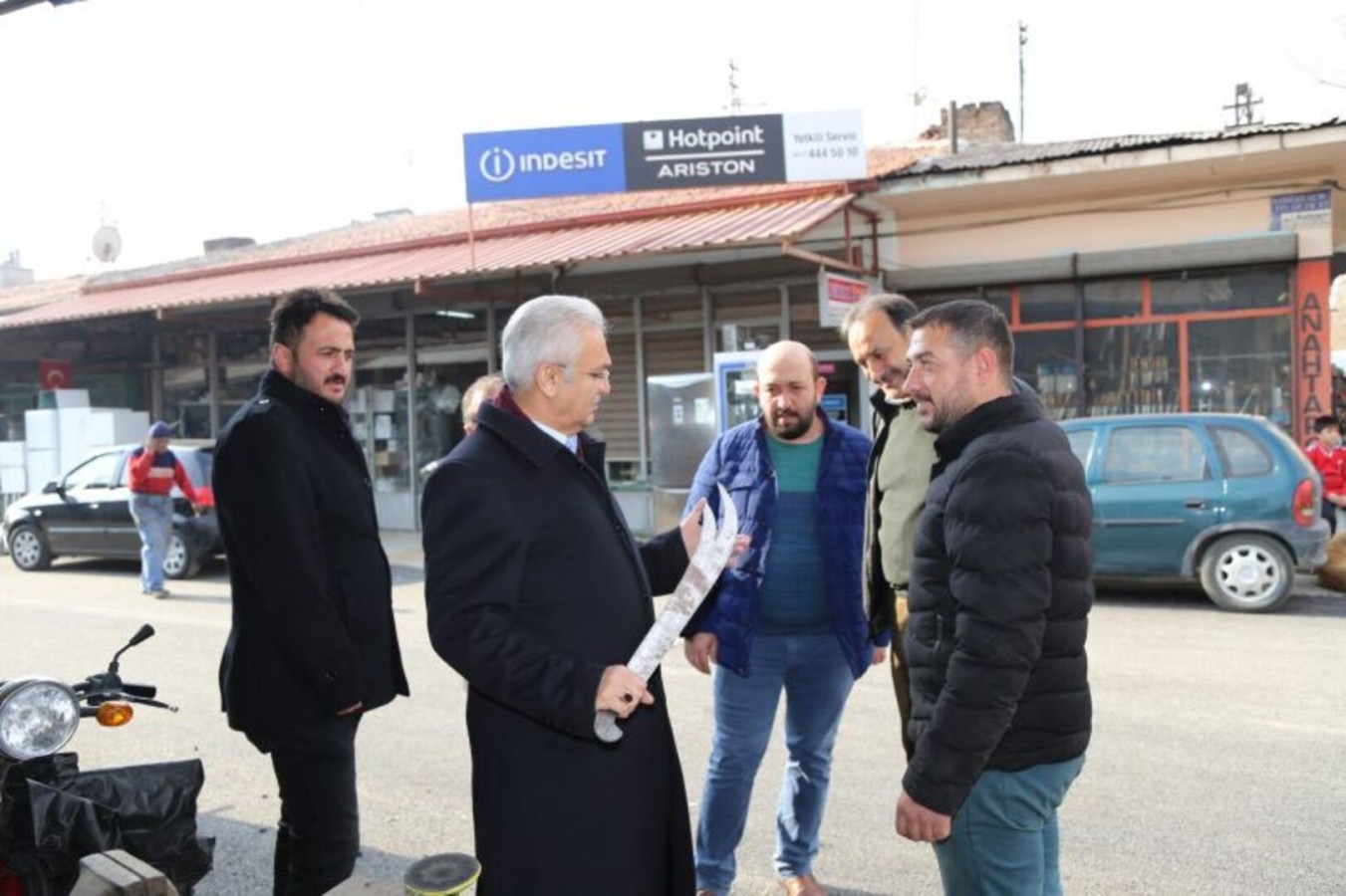 Başkan Başsoy Eski Sanayi Sitesi Esnafını Ziyaret Etti