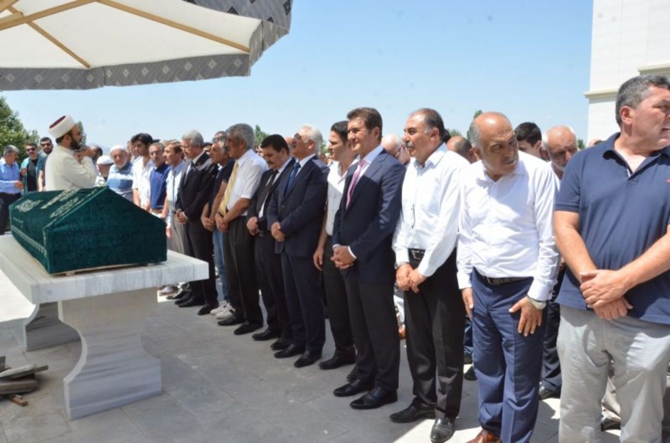 Başkan Başsoy Hacı Ömer Demir’in Cenaze Törenine Katıldı