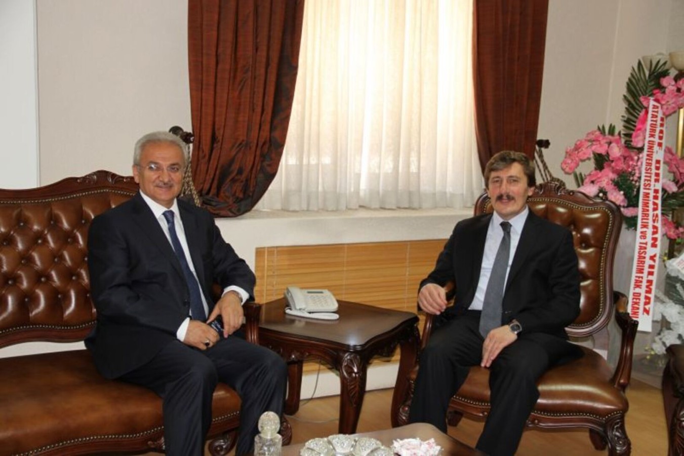 BAŞKAN BAŞSOY PROF ÇAPOĞLUNU ZİYARET ETTİ