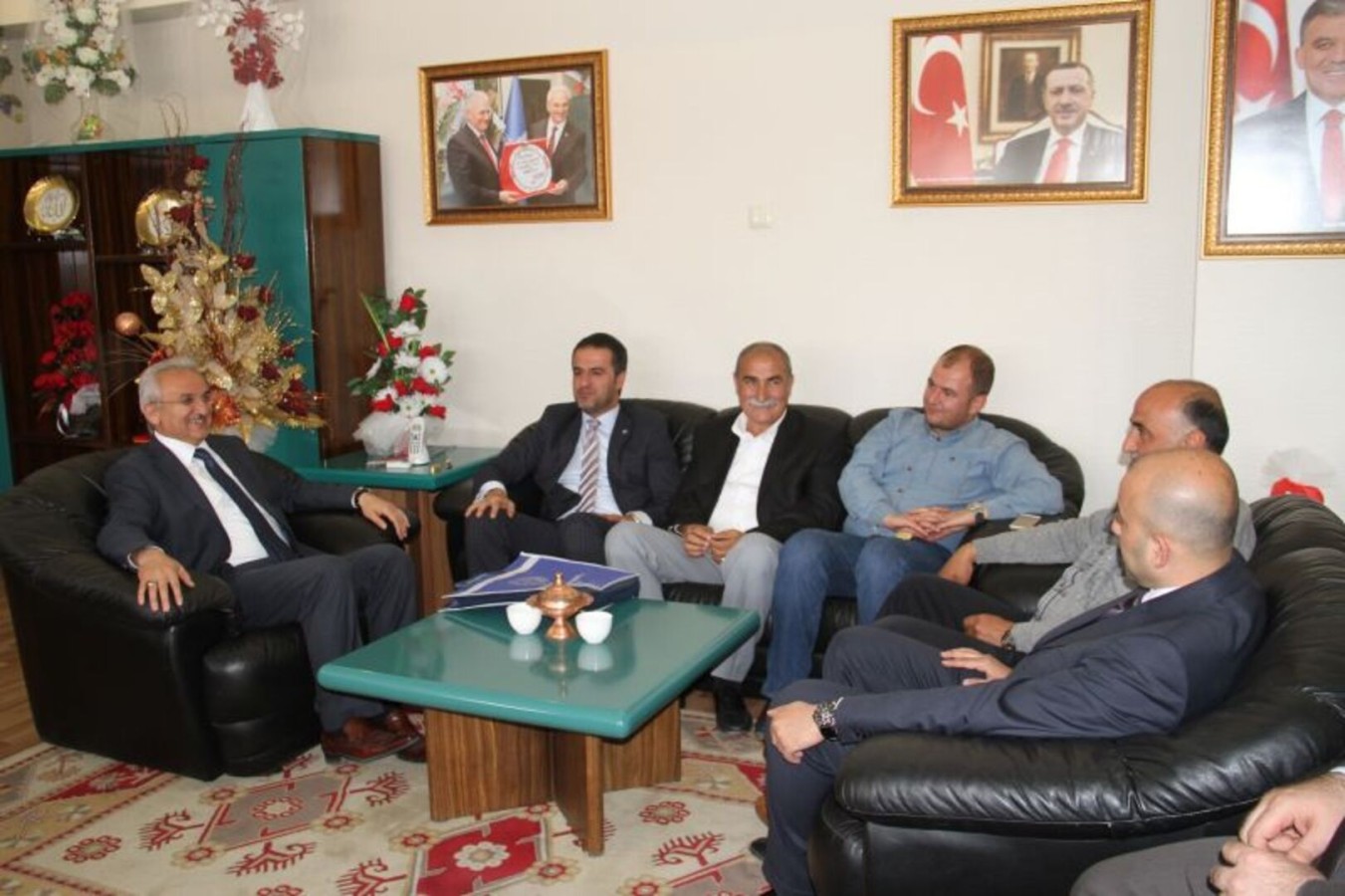 Başkan Başsoy’a Hayırlı Olsun ziyaretleri sürüyor.
