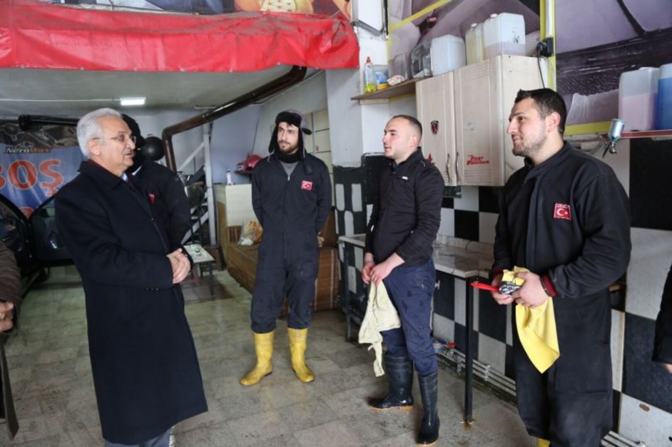 Başkan Başsoy’dan Sanayi Esnafına Ziyaret