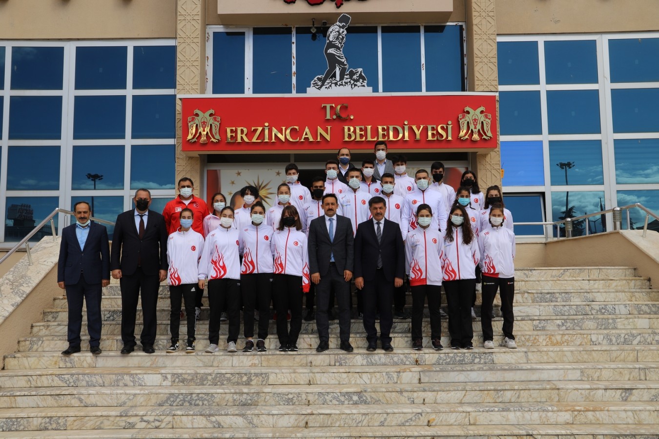 Başkanımız Sayın Bekir Aksun'a Amatör Spor Haftası Ziyareti