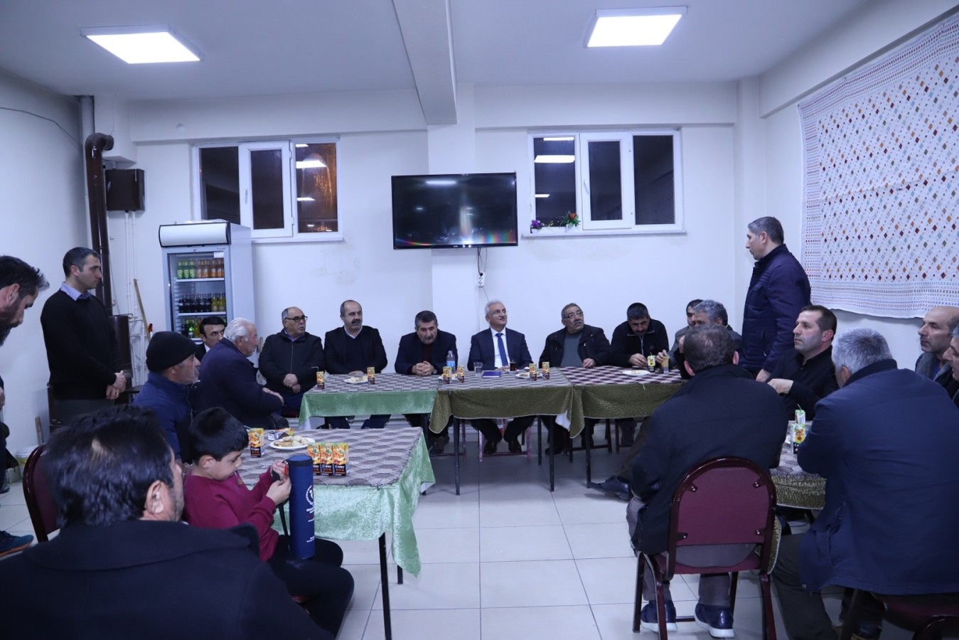 Başsoy Geçit Beldesi’nde Belde Halkıyla Bir Araya Geldi