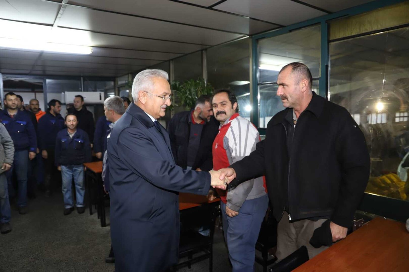 Başsoy,Destek Hizmetleri Müdürlüğü  Personeli İle Bir Araya Geldi