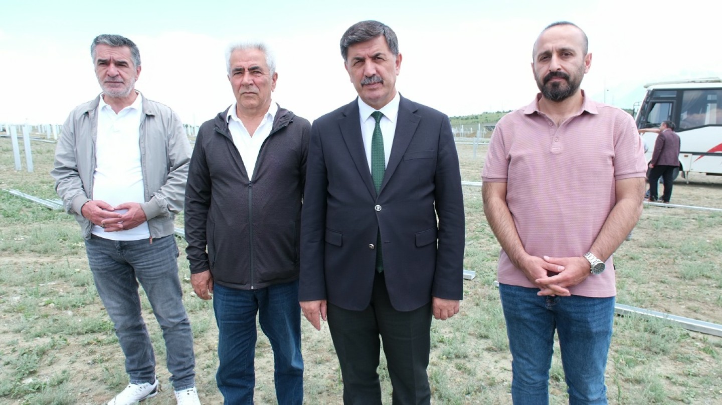 Belediye Başkanımız Bekir Aksun Kurutilek GES projesi çalışmalarını yerinde inceledi