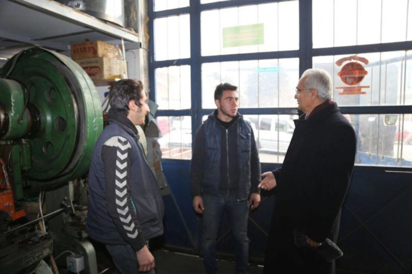 BELEDİYE BAŞKANIMIZ CEMALETTİN BAŞSOY’DAN ESNAFA ZİYARET