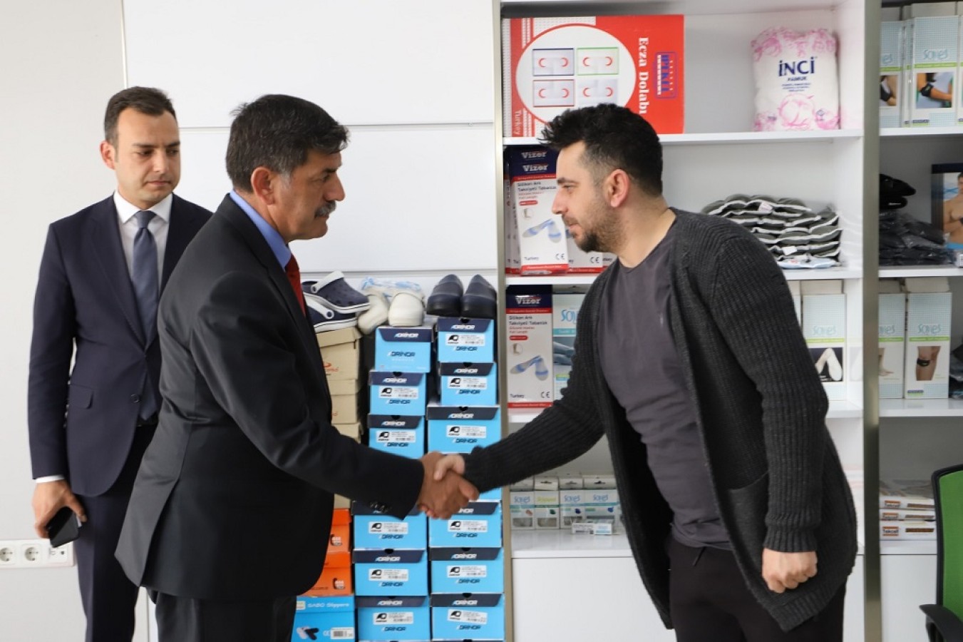 Belediye Başkanımız esnaf ziyaretlerine devam ediyor
