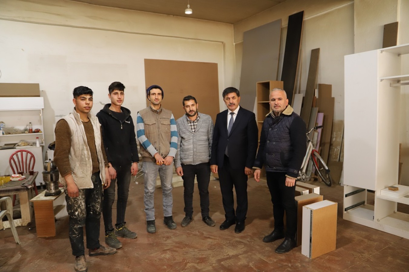 Belediye Başkanımız Sayın Bekir Aksun esnaf ziyaretlerine devam ediyor