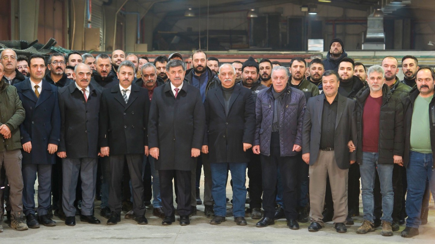 Belediye Başkanımız Sn. Bekir Aksun Destek Hizmetleri Müdürlüğü çalışanları ile bir araya geldi.