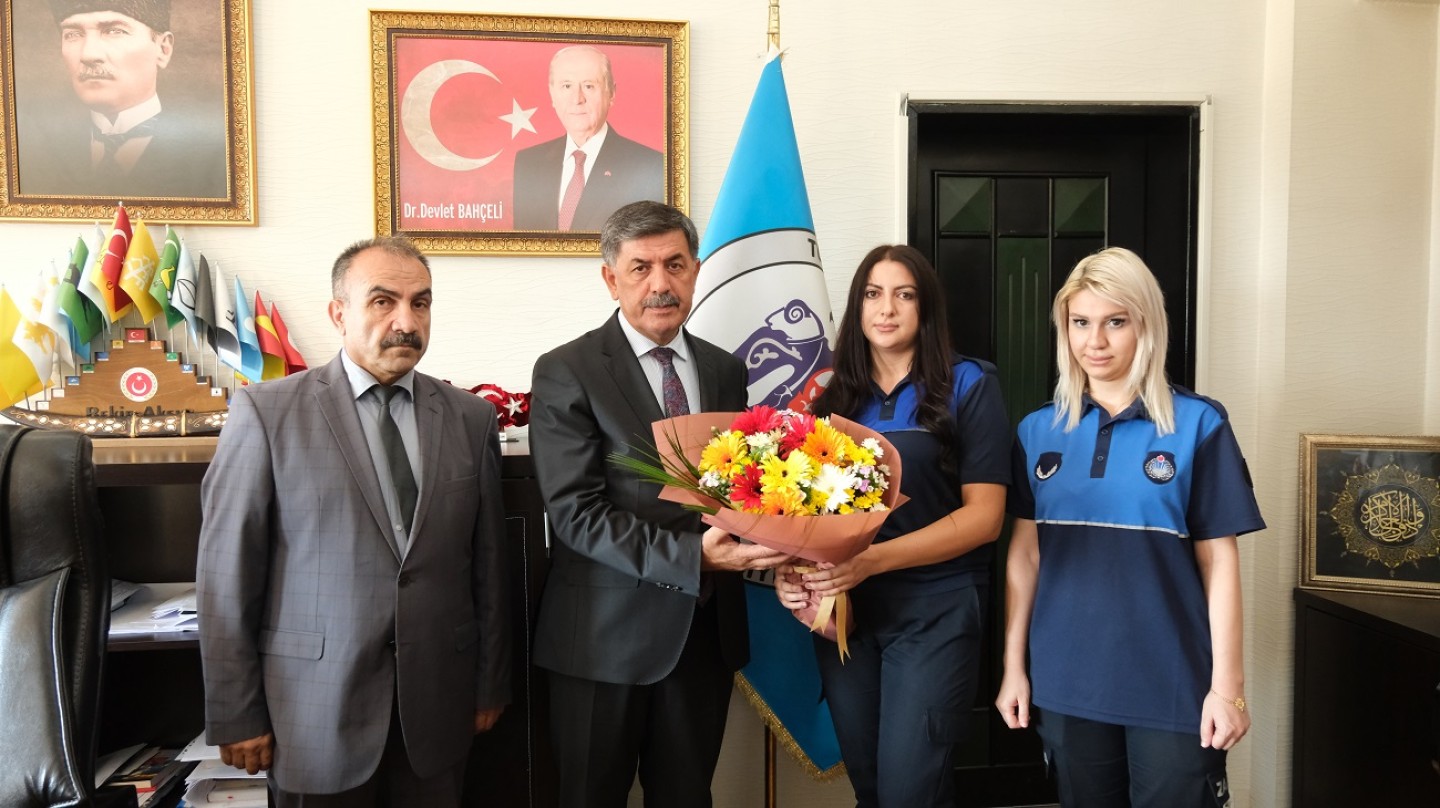 Belediye Başkanımız Sn. Bekir Aksun Zabıta Teşkilatı’nın Kuruluşunun 198. Yılını kutladı.