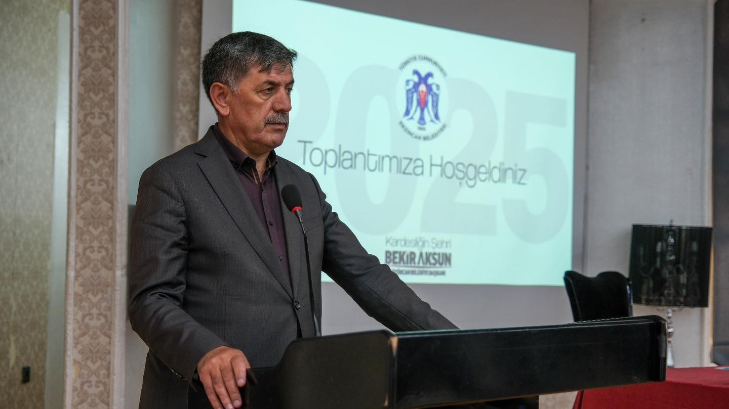 Belediye Başkanımız Sn. Bekir Aksun'dan Değerlendirme ve İstişare Toplantısı