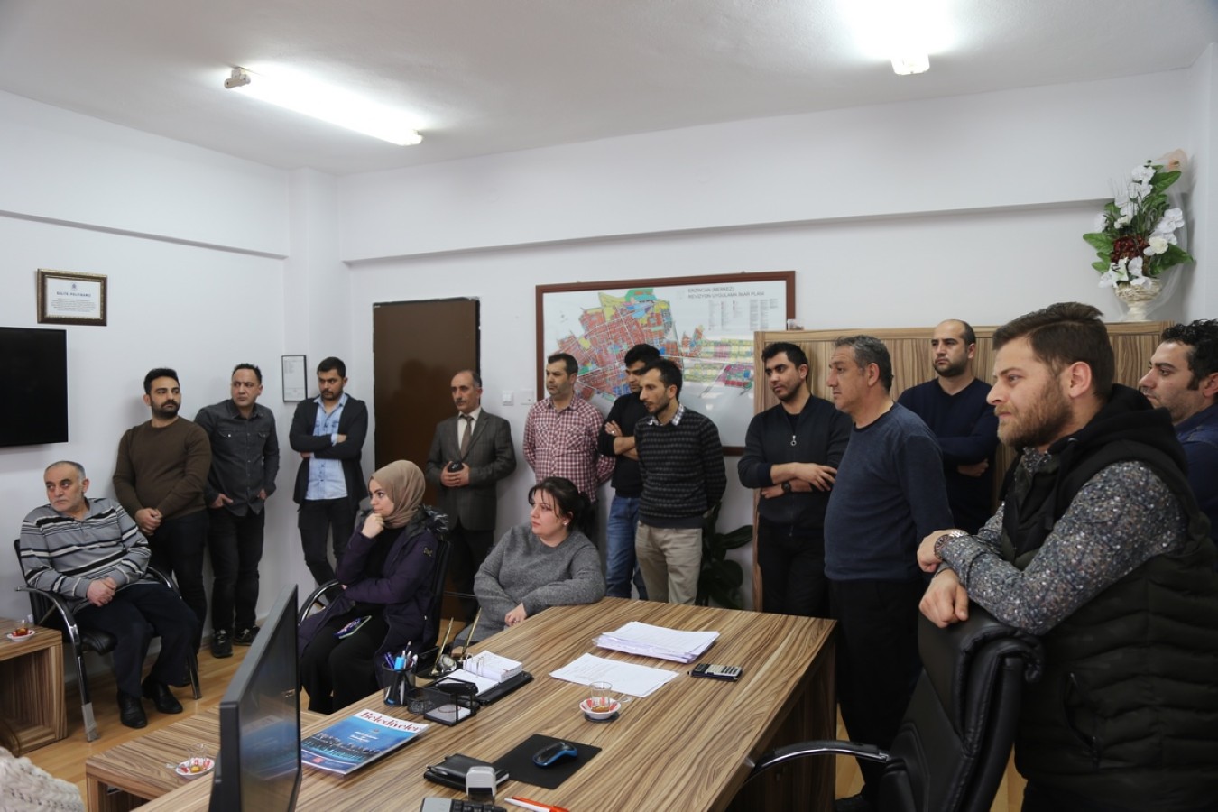 Belediye Personeline Koronavirüs Bilgilendirmesi Yapıldı