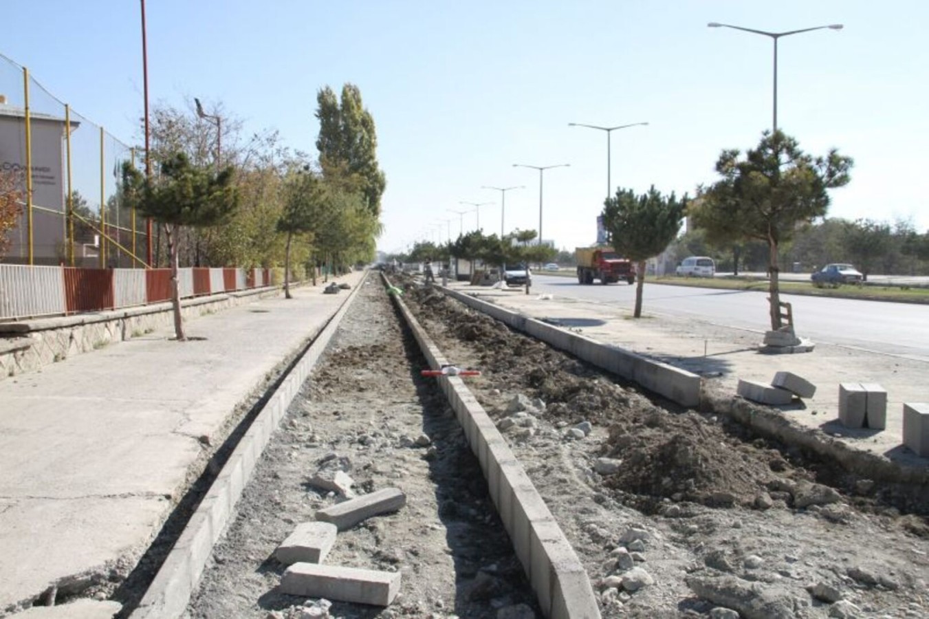 Bisiklet Yolu Çalışmaları Başladı