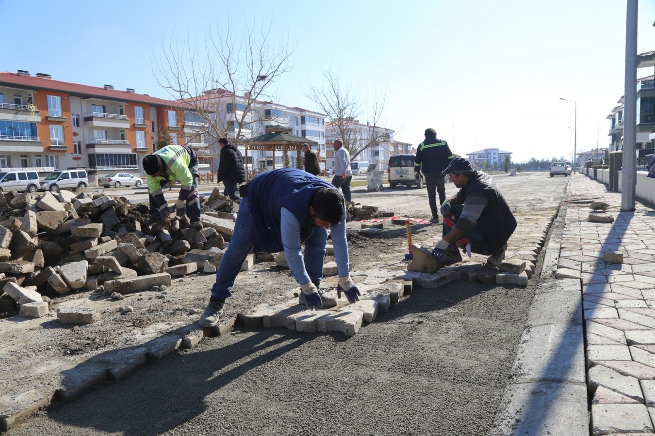 ÇALIŞMALAR TÜM HIZIYLA DEVAM EDİYOR
