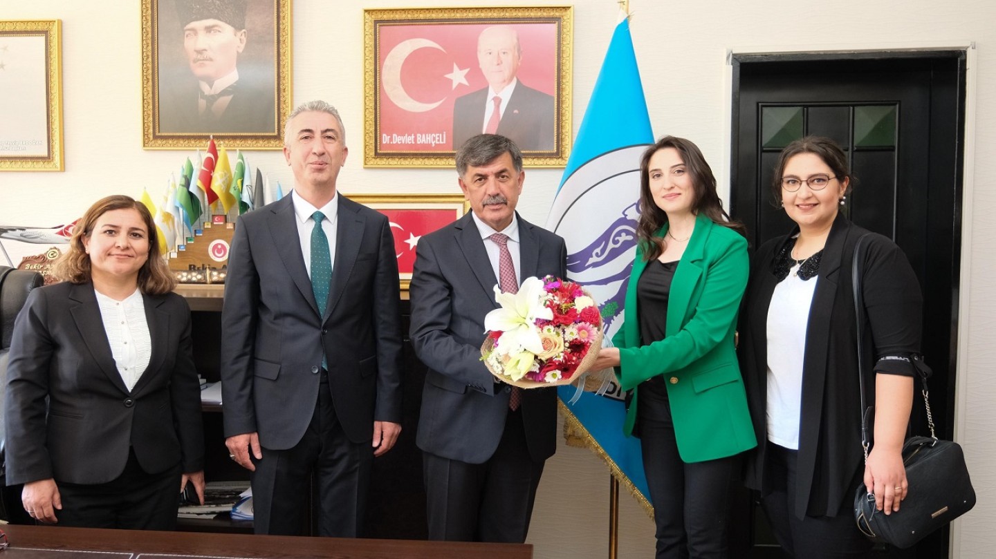 Çevre Şehircilik ve İklim Değişikliği İl Müdürü Selçuk Aydın’dan Başkan Aksun’a ziyaret