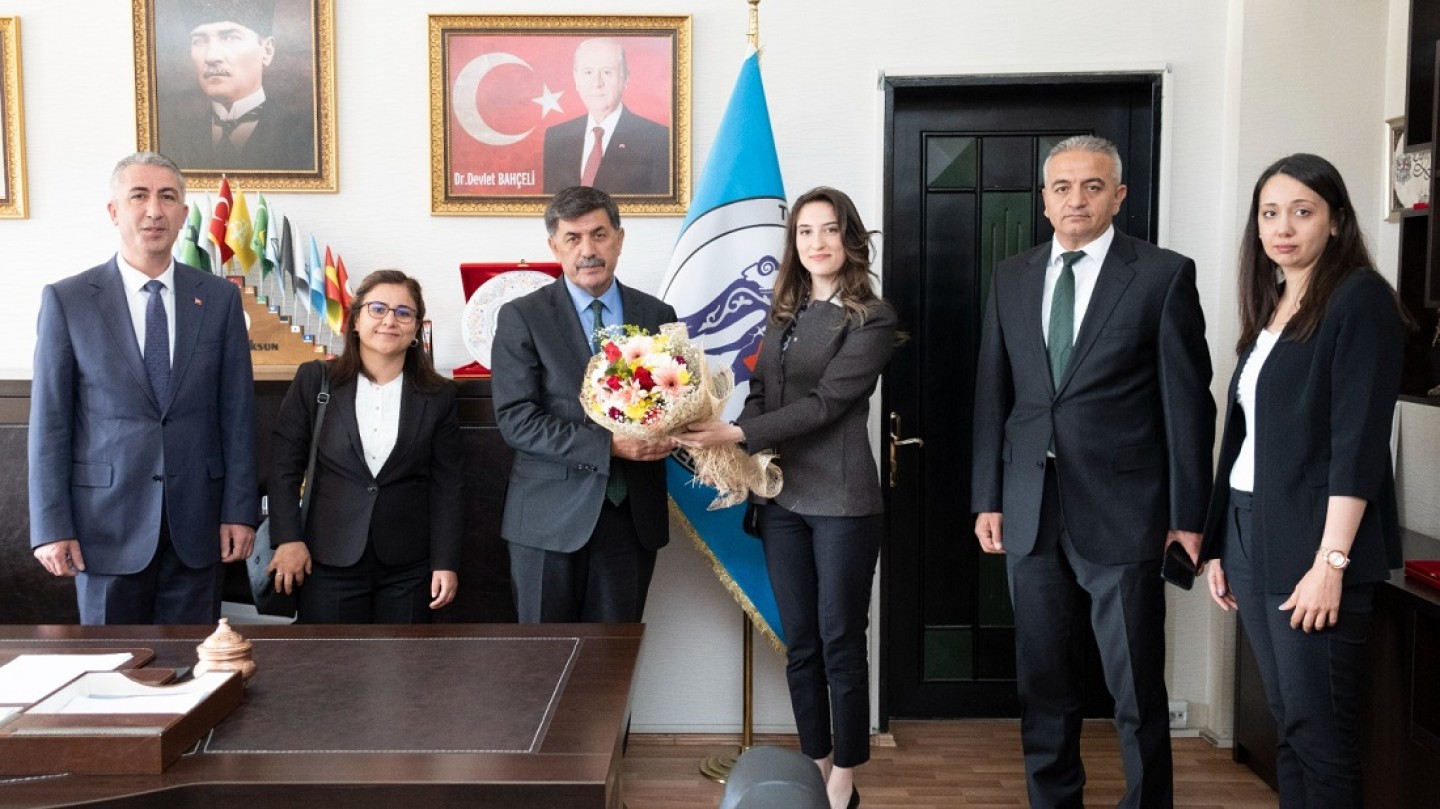 Çevre Şehircilik ve İklim Değişikliği İl Müdürü Selçuk Aydın’dan Başkan Aksun’a Ziyaret